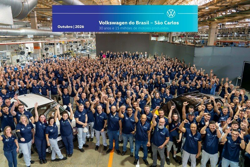 Produção de motores da Volkswagen