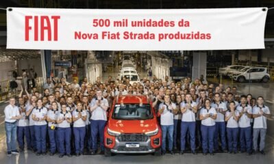 Segunda geração da Fiat Strada alcança marco histórico