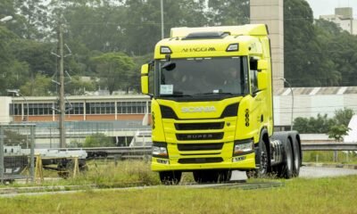 Scania entrega para a AMAGGI 101 caminhões movidos a B100