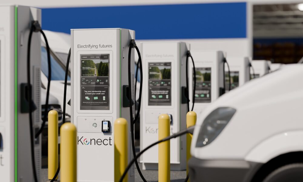 Gilbarco Veeder-Root apresenta o ecossistema de recarga Konect