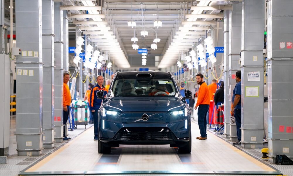 Volvo Cars inicia produção do elétrico EX90