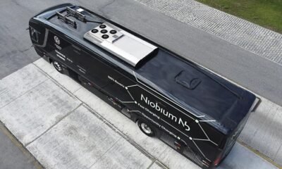 Empresas revelam protótipo de ônibus elétrico com carregamento ultrarrápido