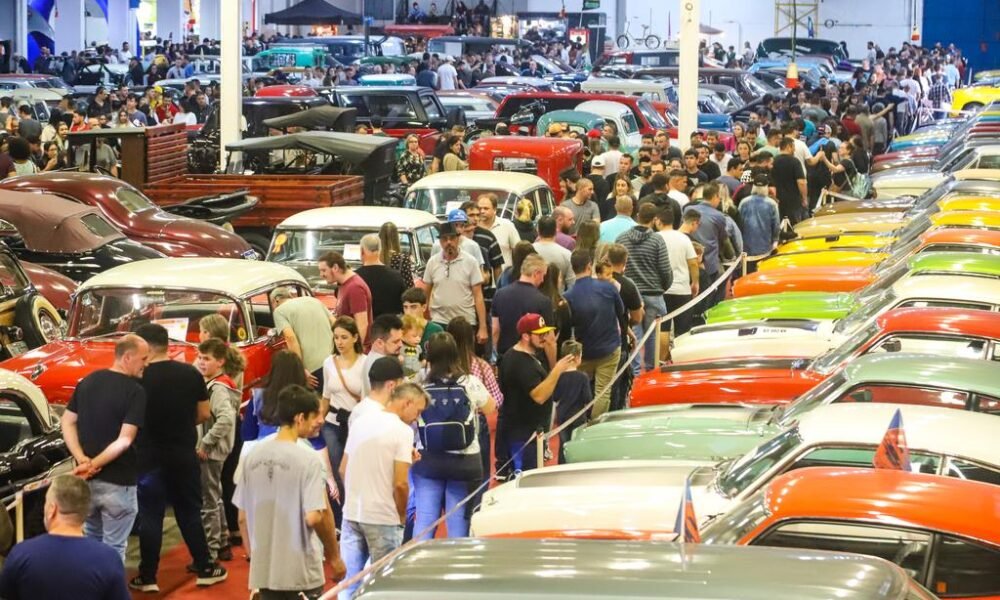 Expoclassic estima reunir 1.200 veículos antigos em Novo Hamburgo