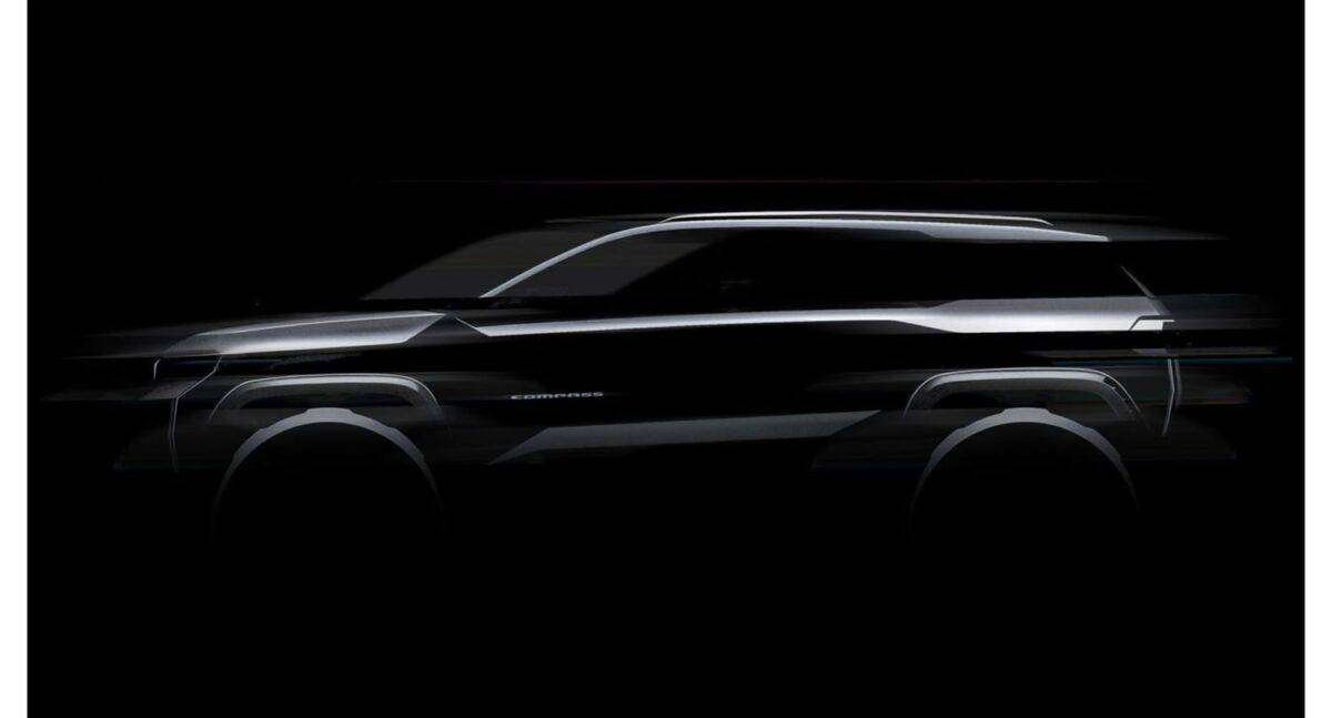 Jeep revela design do novo Compass - Divulgação Jeep revela design do novo Compass