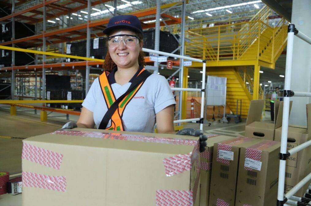 Toyota inaugura centro logístico de peças em Sorocaba - Divulgação Toyota inaugura centro logístico de peças em Sorocaba