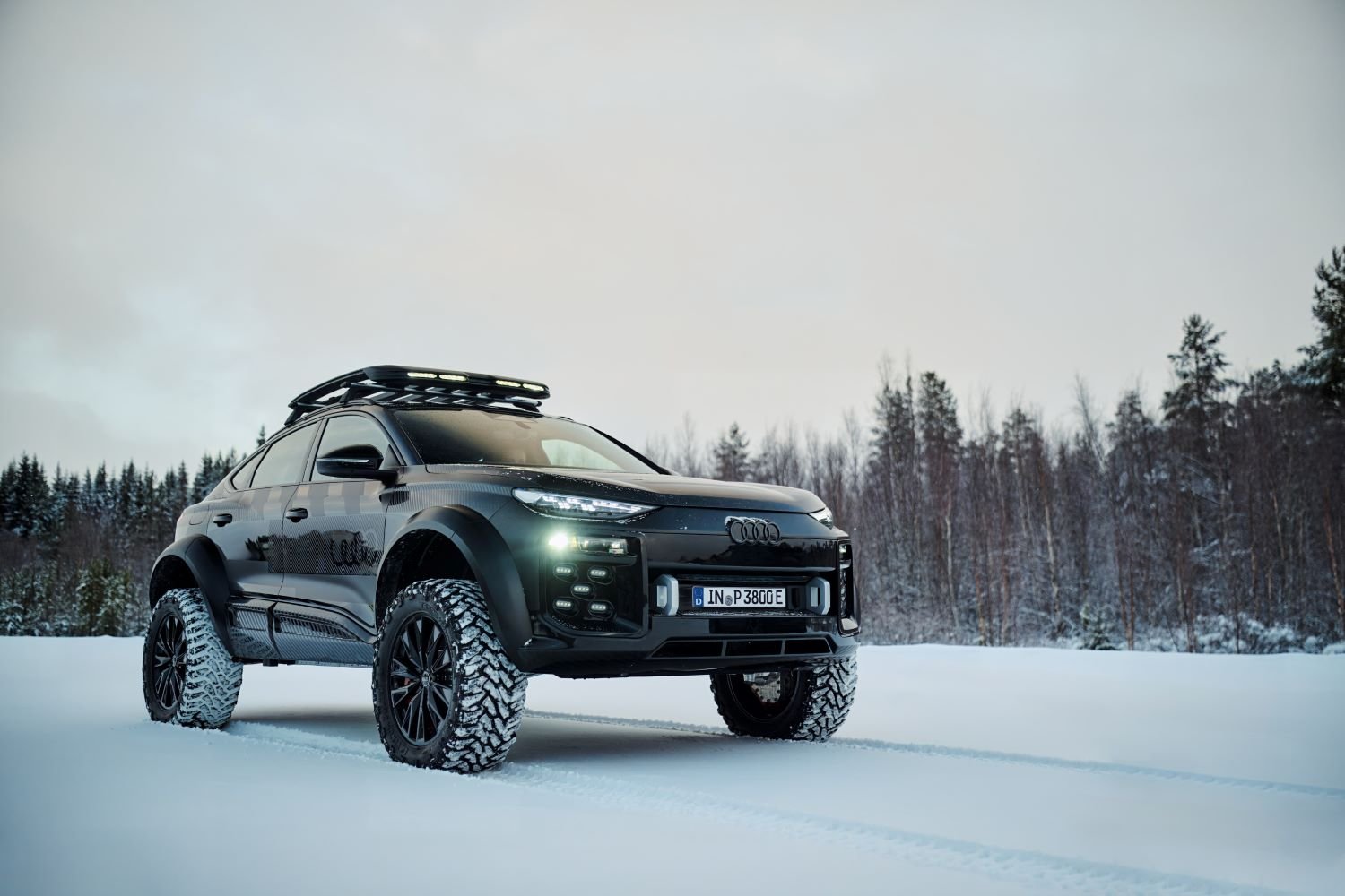 Inovação extrema: Audi Q6 e-tron Offroad desafia limites