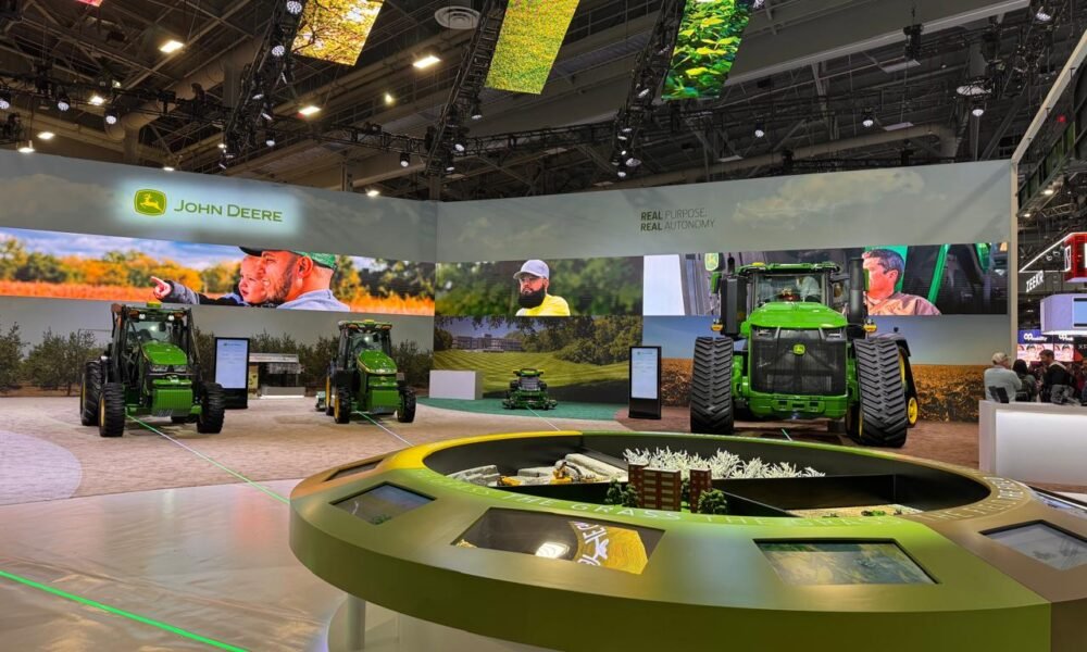 John Deere destaca inovação em máquinas autônomas na CES 2025