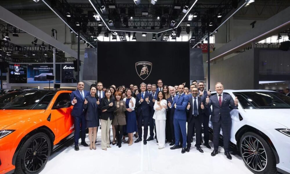 Lamborghini registra recorde histórico em 2024