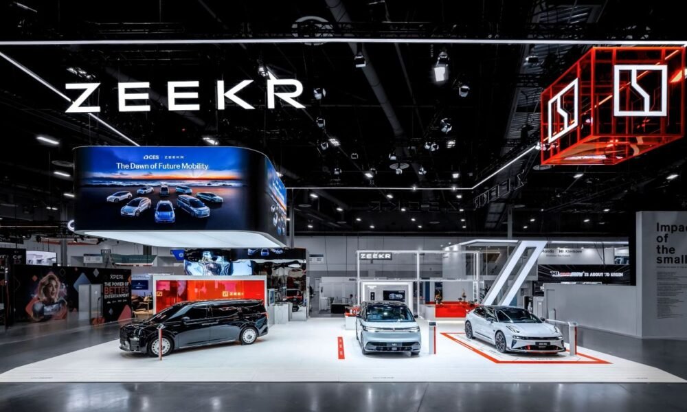 Zeekr apresenta suas inovações na CES 2025