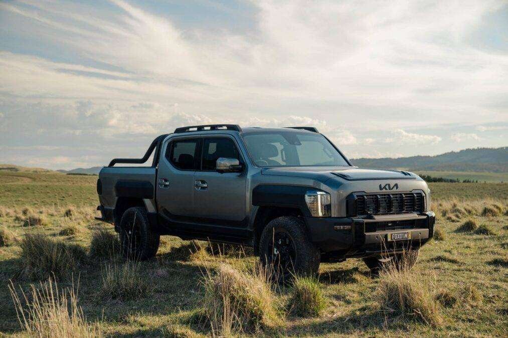 Kia Tasman picape pode chegar em breve ao Brasil - Divulgação Kia Tasman picape pode chegar em breve ao Brasil