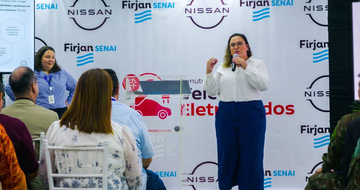 Nissan e Firjan SENAI lançam curso de veículos eletrificados