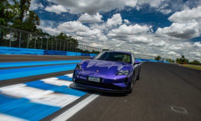 Porsche Taycan chega ao Brasil com mais potência e opções