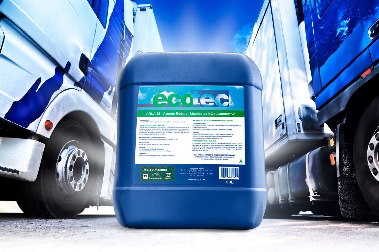Uso do Arla 32 contribui para transporte sustentável