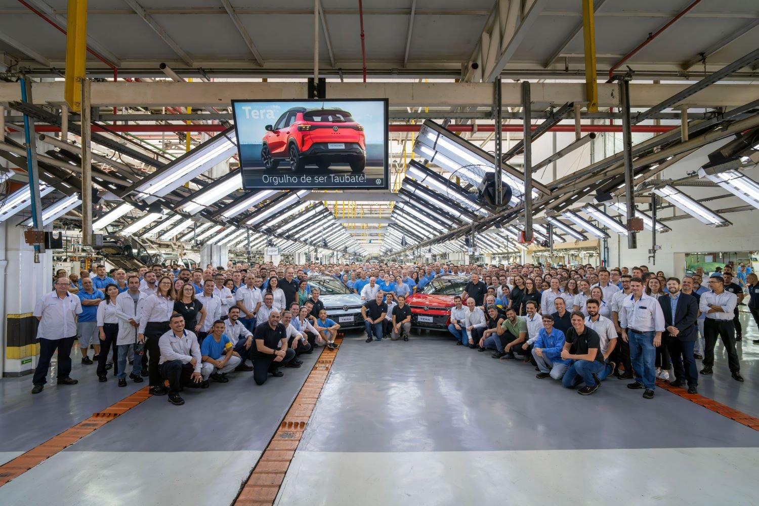 Volkswagen inicia produção do SUV Tera em Taubaté