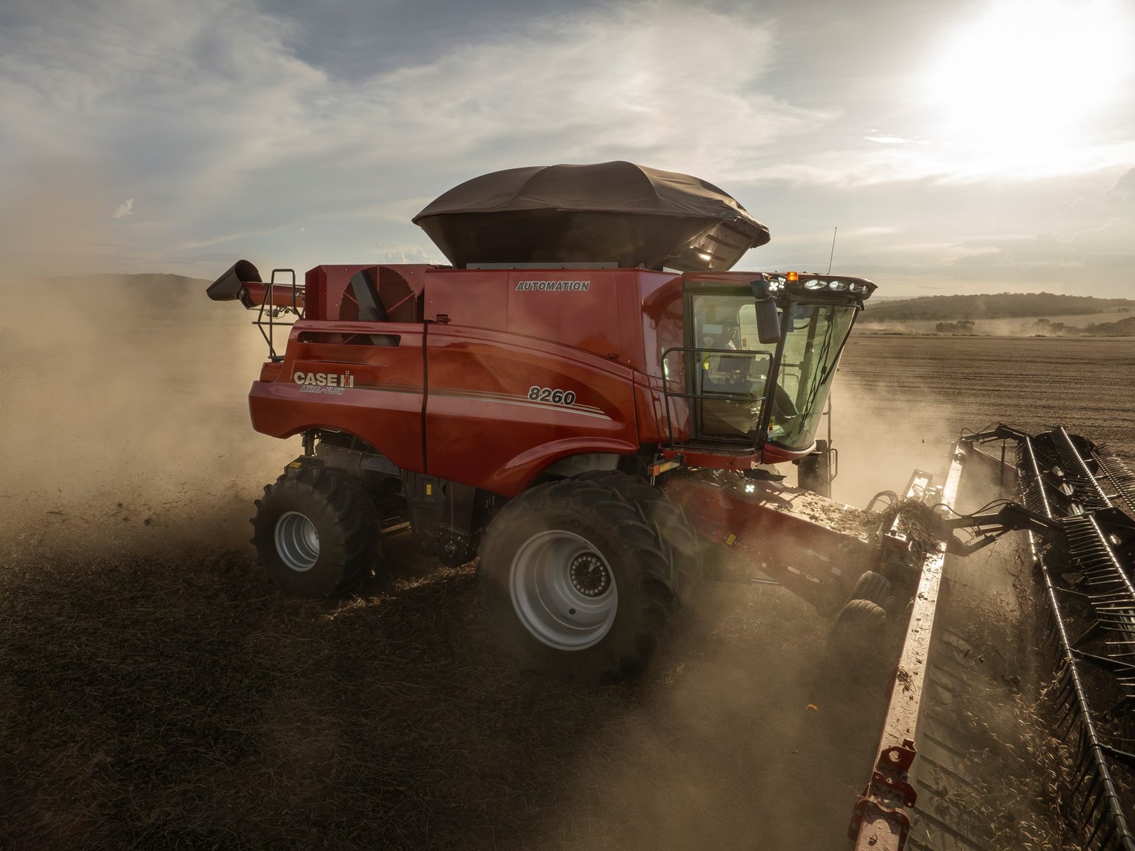 Case IH apresenta a colheitadeira Axial-Flow Série 260 Automation
