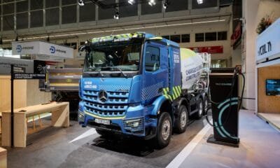Mercedes-Benz lança o eArocs 400 na Bauma 2025