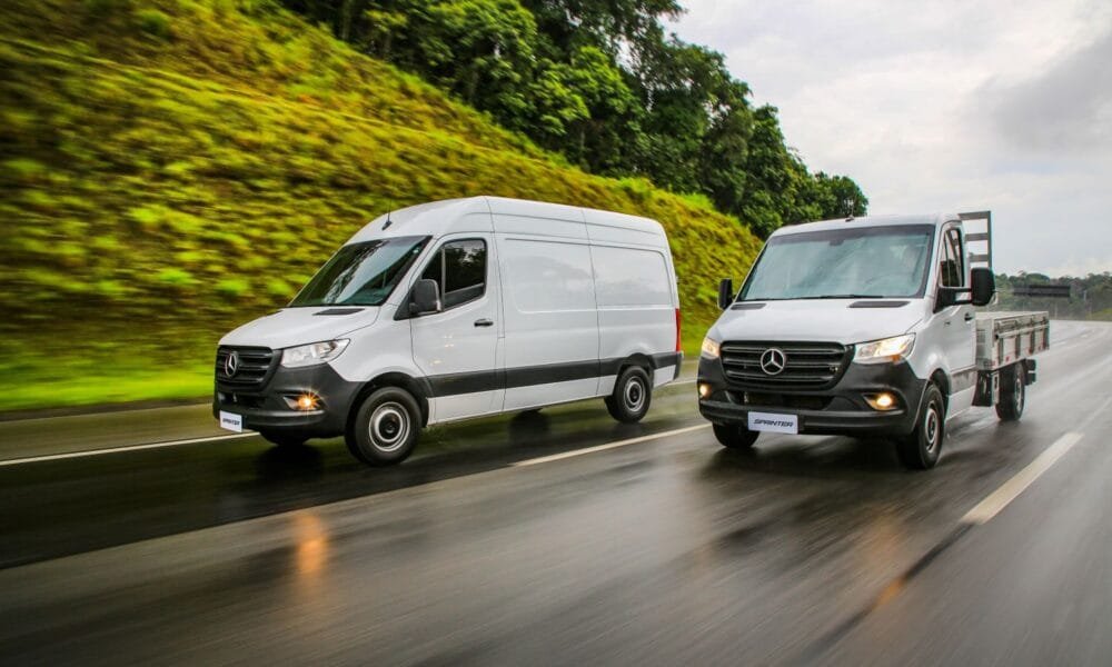 Mercedes-Benz revoluciona entregas urbanas com Sprinter 317