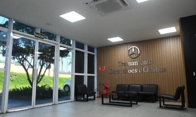 Qualificação sobre rodas novo centro de treinamento da Mercedes-Benz