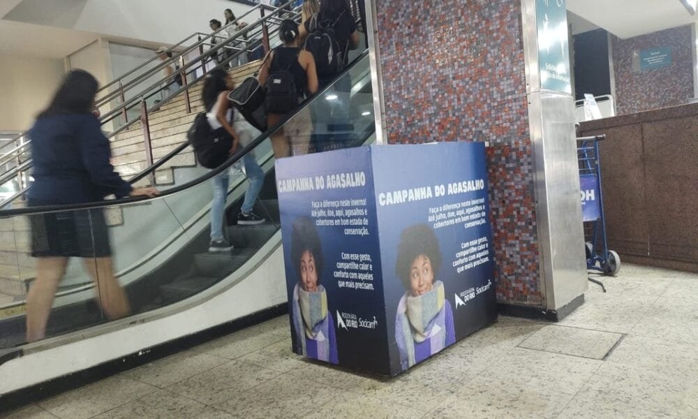 Campanha do Agasalho 2025 começa na Rodoviária do Rio