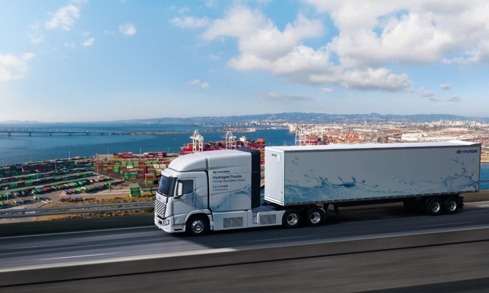 Hyundai aposta em caminhões movidos a hidrogênio