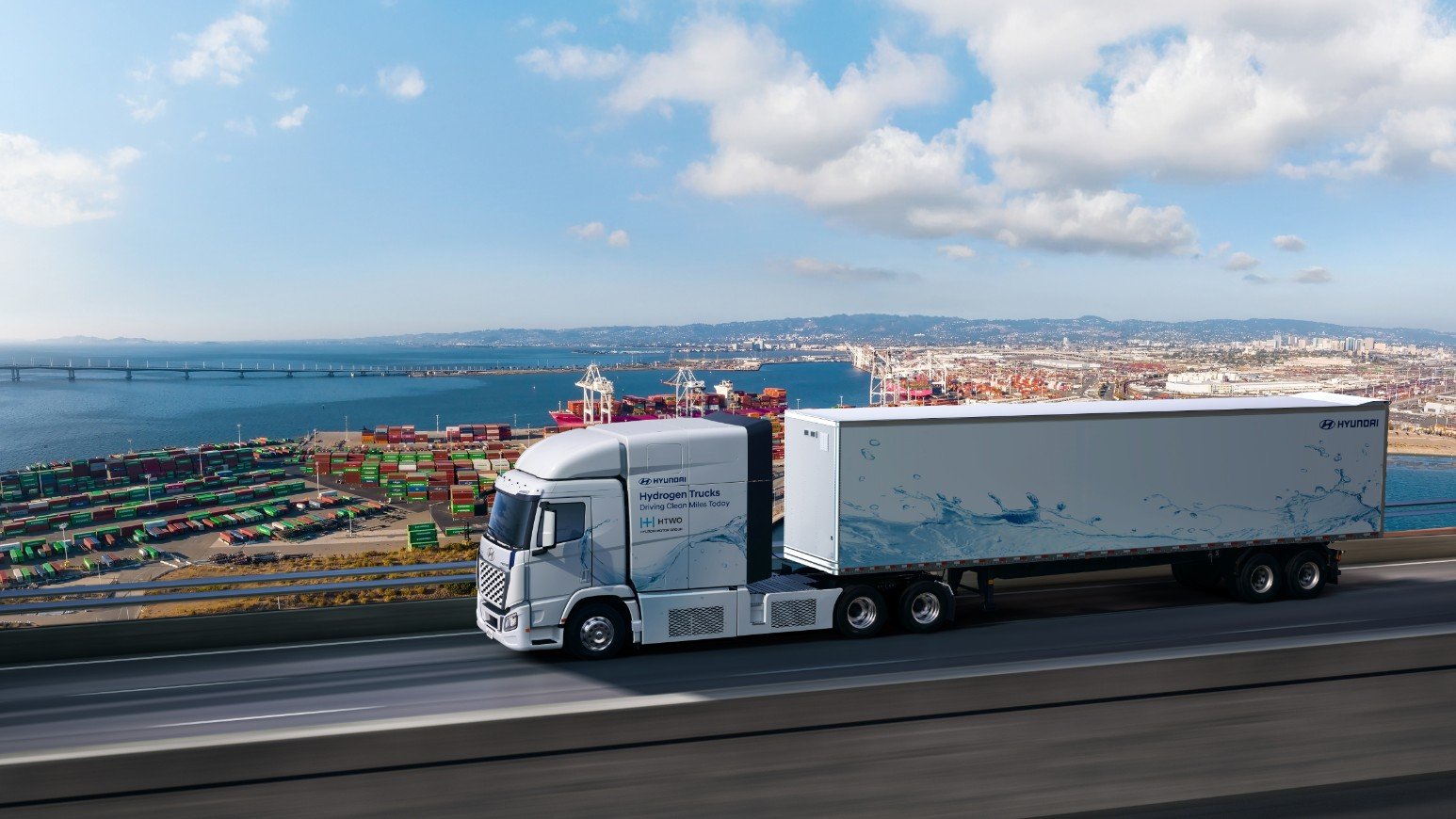 Hyundai aposta em caminhões movidos a hidrogênio