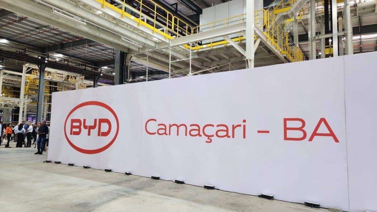 BYD avança em Camaçari e entra na fase decisiva da produção