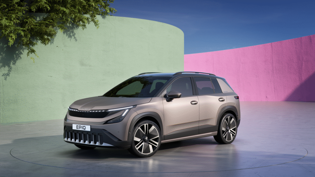 Škoda apresenta Epiq, SUV elétrico urbano com estreia em 2026