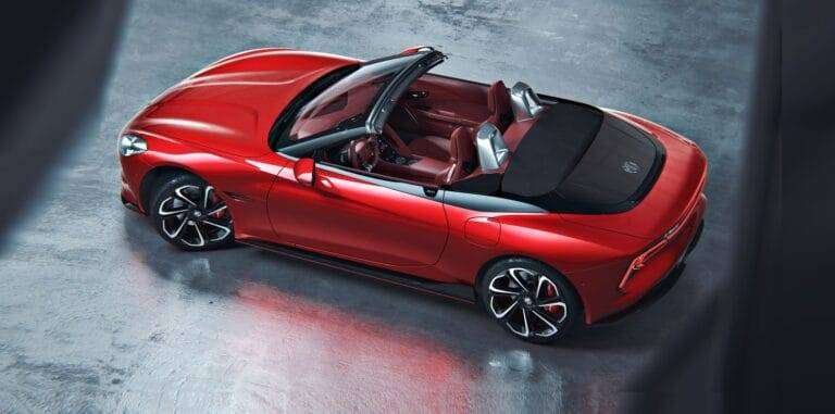 Roadster Cyberster marca estreia da MG Motor no Brasil