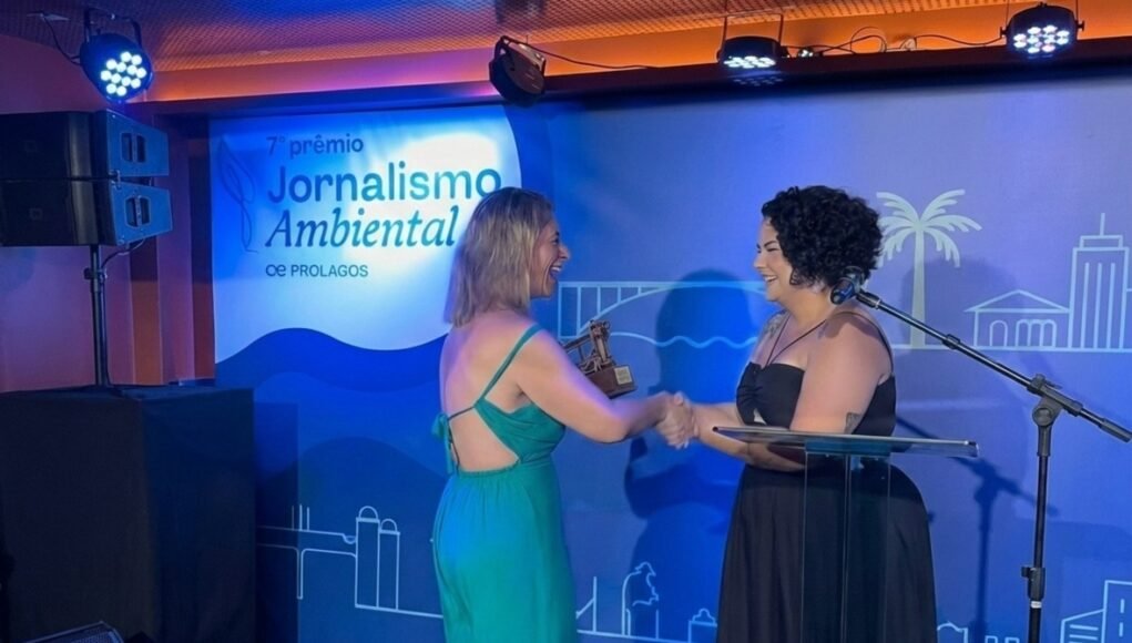 Prêmio Prolagos de Jornalismo Ambiental reconhece trabalho de Camila Raupp