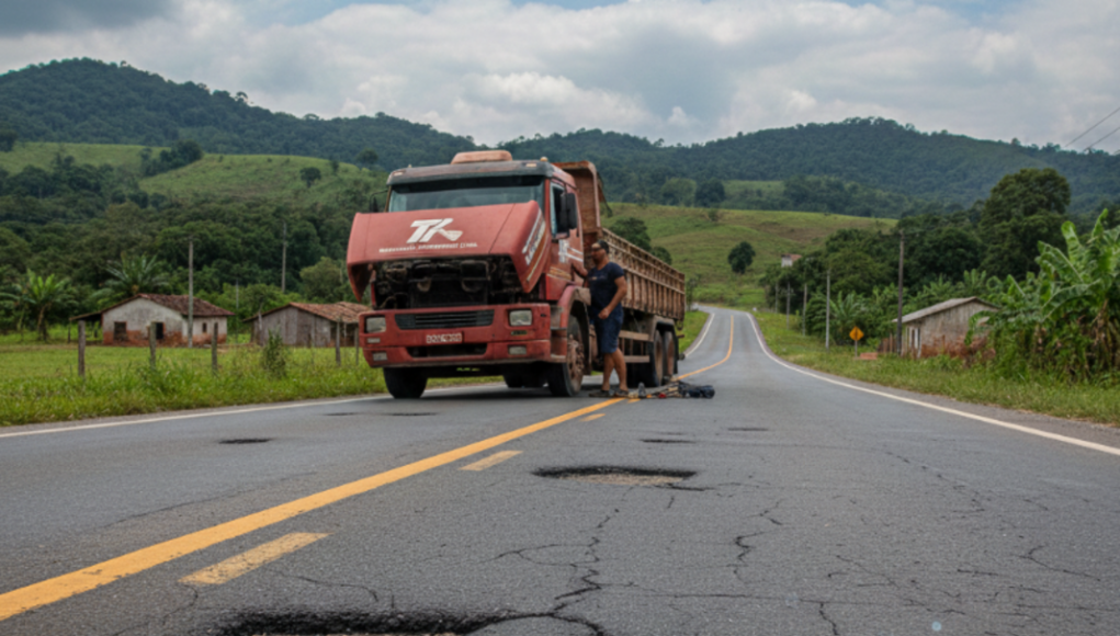Inflação e estradas ruins impulsionam IA no frete em 2026