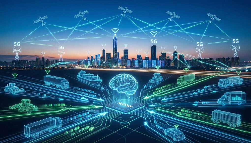 Rede 5G e IoT transformam rastreamento em gestão de dados Rede 5G e IoT transformam rastreamento em gestão de dados