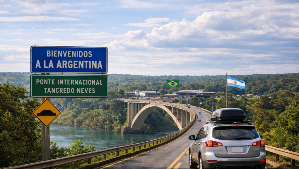 Carta Verde é obrigatória para viagens de carro no Mercosul