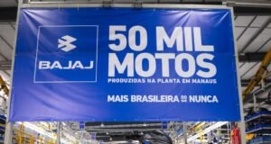 Produção da Bajaj no Brasil chega a 50 mil unidades