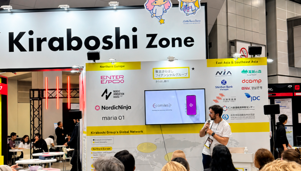 Startup brasileira ganha destaque em evento no Japão