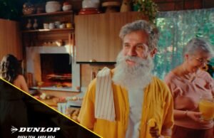 John Boyd Dunlop vira personagem de churrasco em clima de torcida no Brasil