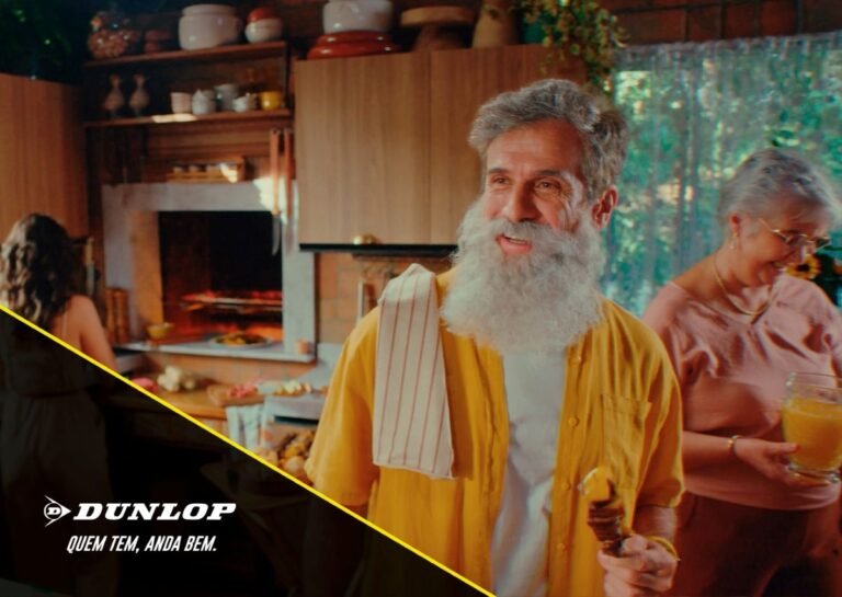 John Boyd Dunlop vira personagem de churrasco em clima de torcida no Brasil