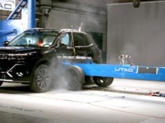 Geely realiza teste de colisão acima dos padrões do Euro NCAP