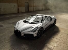 Bugatti transforma o W16 Mistral em uma obra sobre rodas