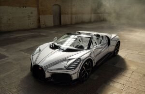 Bugatti transforma o W16 Mistral em uma obra sobre rodas