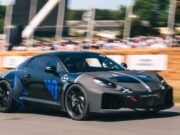 Alpine A110 FUTURE faz estreia dinâmica no Festival de Goodwood