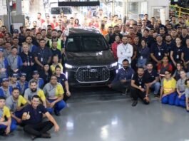 CAOA Chery Tiggo 5x alcança 100 mil unidades produzidas no Brasil