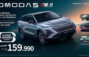 Condição especial reduz preço do SUV híbrido Omoda 5 SHS para R$159.990
