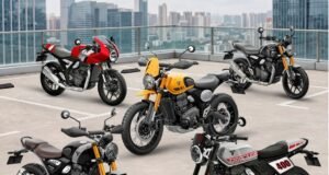 Triumph amplia família 400 e passa a oferecer cinco modelos