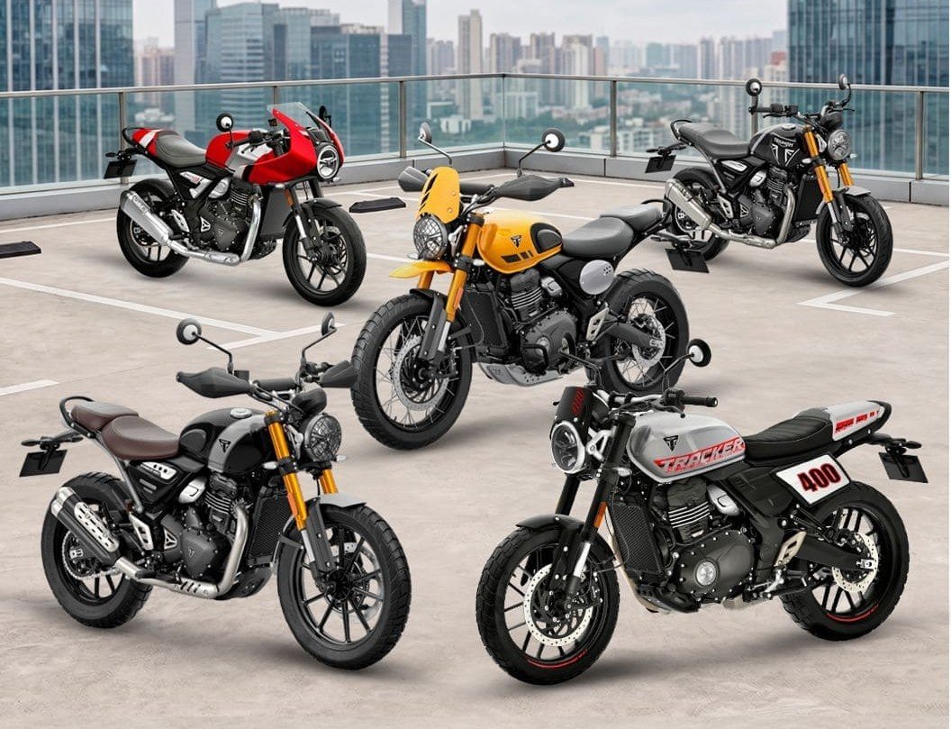 Motocicleta Tracker 400
