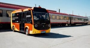 Ônibus elétrico autônomo entra em testes na Áustria