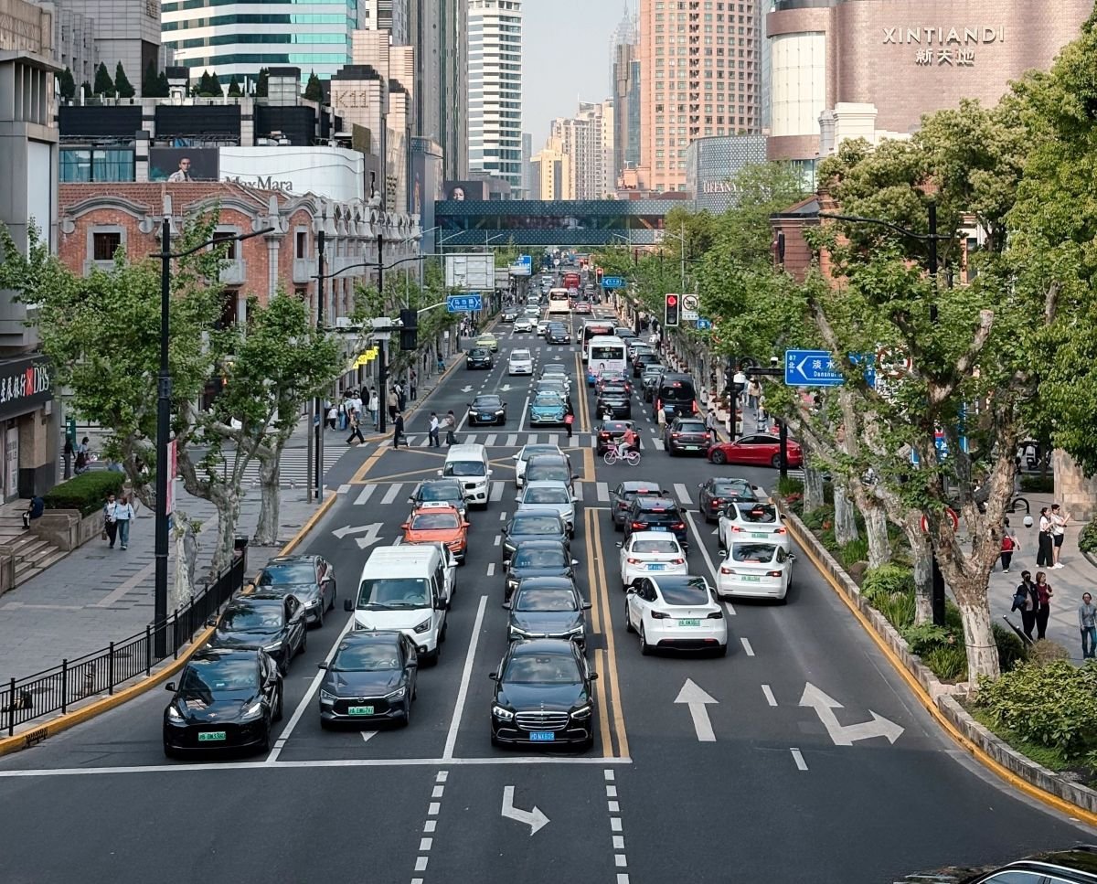 Imagem ilustrativa da produção automotiva na China