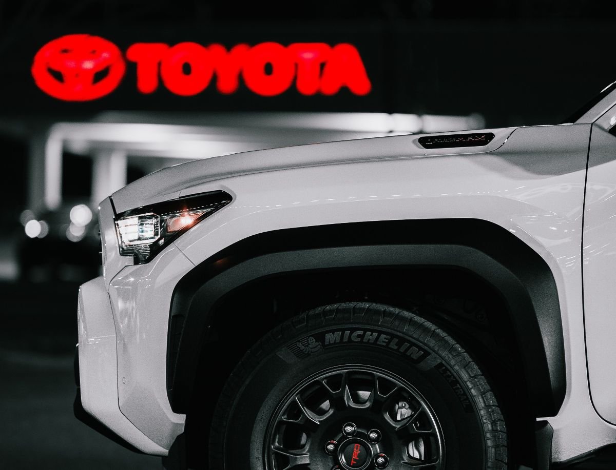 Imagem da produção da Toyota