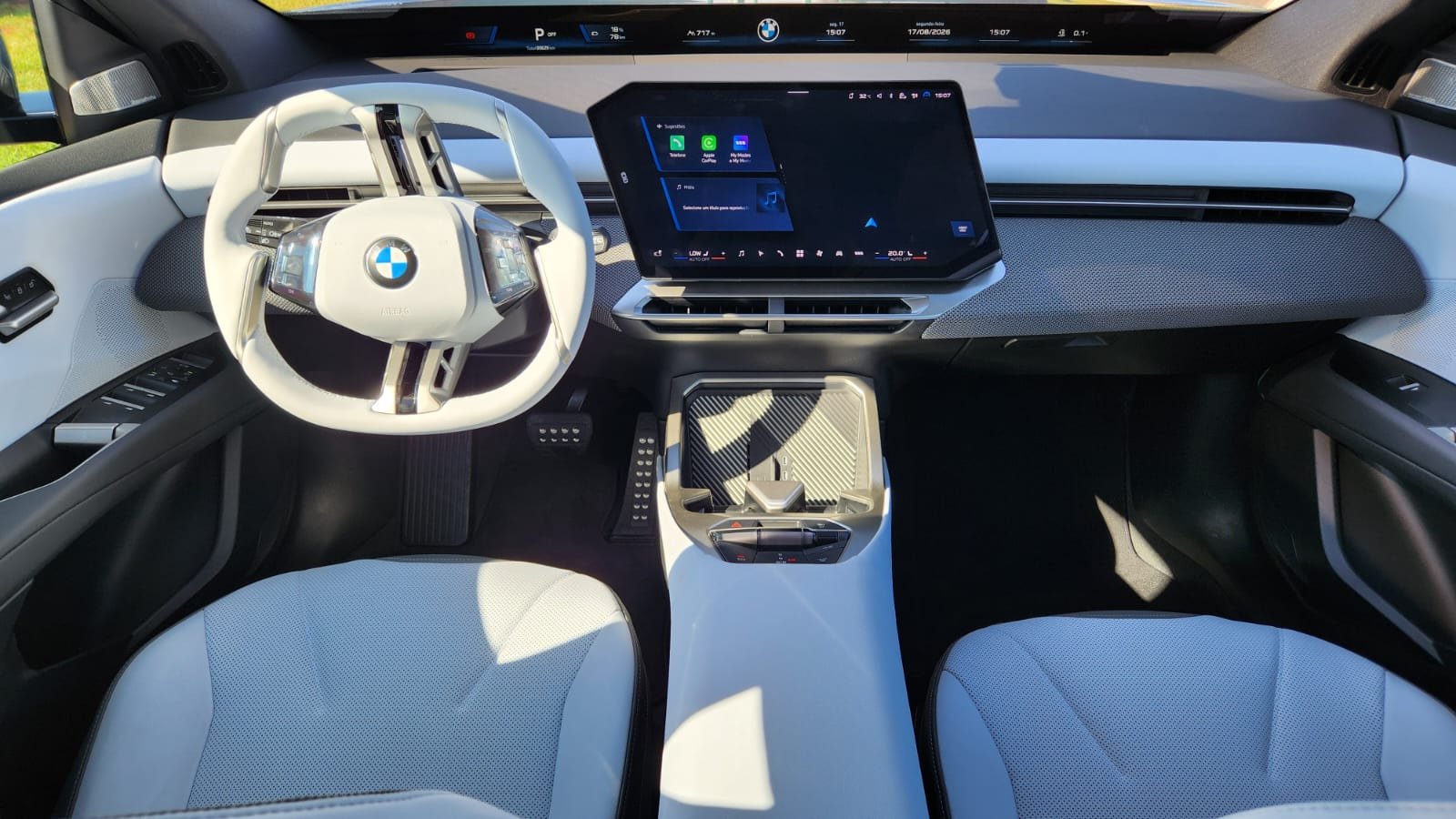 Interior do BMW iX3