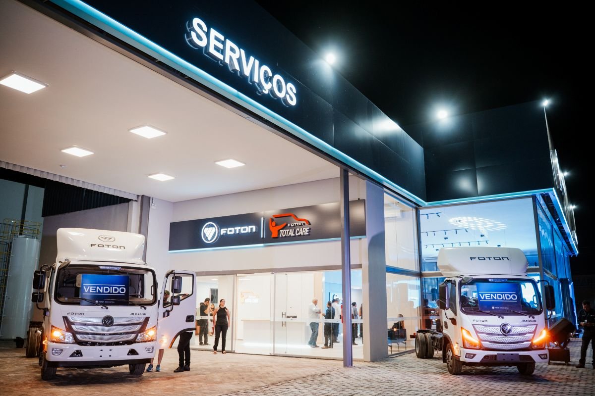 Foton portfólio de caminhões