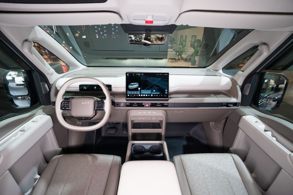 Interior do Kia PV7